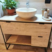 Mobile bagno completo con colonnina Iperceramica