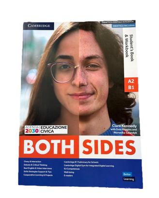 Libro Inglese "Both Sides A2 B1"