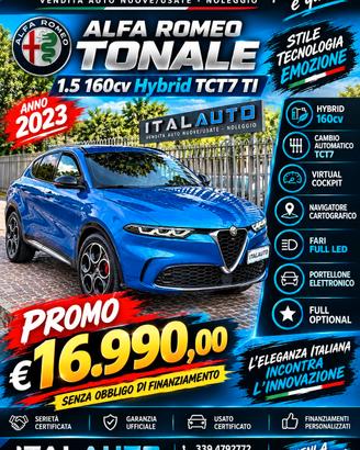 Alfa Romeo Tonale 1.5 160 CV MHEV TCT7 Ti