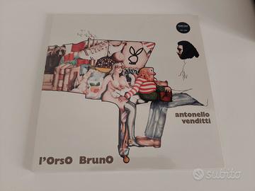 Antonello Venditti Vinile numerato L'orso Bruno 