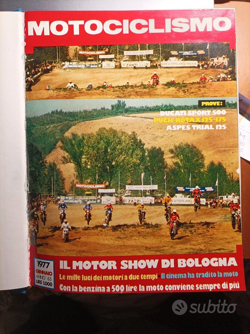 Collection Complète 1972 De La Revue 'Motociclismo' Volumes I & II Reliés - État Comme Neuf