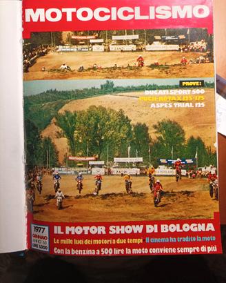 Rivista MOTOCICLISMO numero 1 del 1977