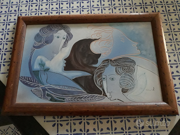 Quadro in Ceramica di Santo Stefano di Camastra