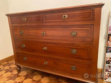 Mobili camera da letto in noce