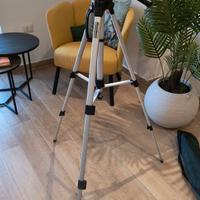 treppiede fotografico telescopico livelle