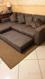 divano 3 posti con penisola