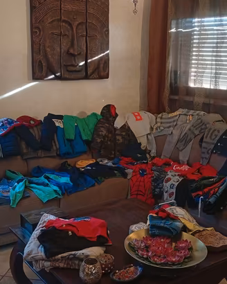 Lotto abbigliamento invernale bambino 6 anni