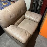 Poltrona e divano in Pelle Poltrone Sofa