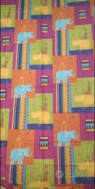 Taglio di tessuto vintage bimbi cotone