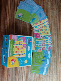 Le carte giganti di Peppa Pig