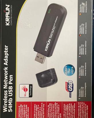 Wireless Network Adapter 54Mb USB KRAUN