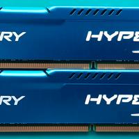 MEMORIE RAM KINGSTON HYPERX 2 x 4 GB DDR3 1600 MHz
