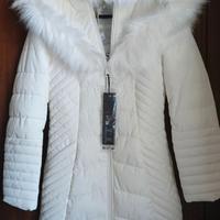 Guess piumino lungo con cappuccio Oxana XS