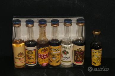 collezione vintage - 7 Mignon liquore BORSCI