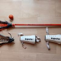 Lacrosse Set racchetta DeBeers Pioneer + altro