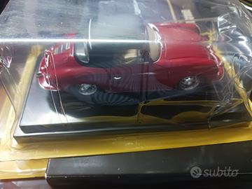 Porsche 356 Cabriolet + Alpine Renault scala 1/24