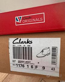 Clark vera pelle BIANCHE uomo