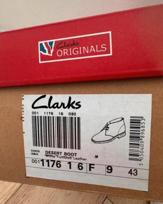 Clark vera pelle BIANCHE uomo