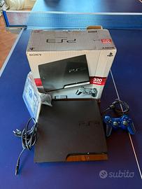 PS3 Slim 320GB - Scatola e Joystick originali