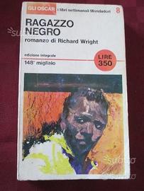 Romanzo di Richard Wright - RAGAZZO NEGRO