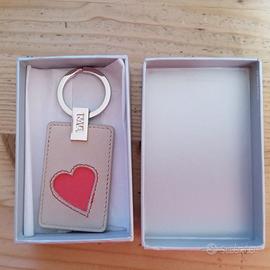 portachiavi Nava Saffiano