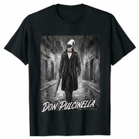 tshirt don pulcinella noir
