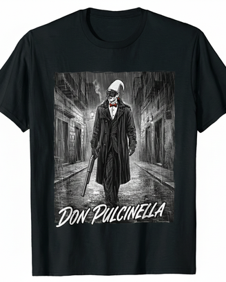 tshirt don pulcinella noir