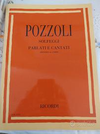 Pozzoli Solfeggi parlati e cantati 2 libri