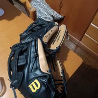 Guantoni da baseball Wilson 12" in vera pelle 