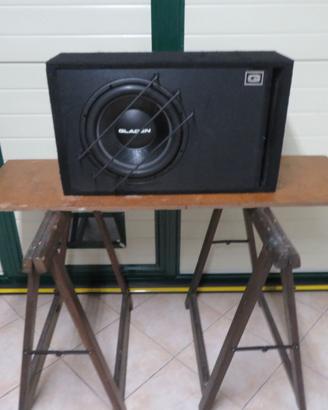 Subwoofer Gladen SQX 12 VB cassa reflex 600 w rms