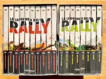 La leggenda del Rally in DVD Raccolta 18 DVD
