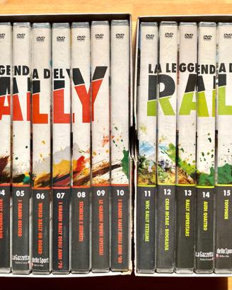 La leggenda del Rally in DVD Raccolta 18 DVD