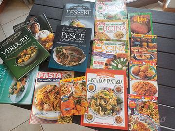 Collezzione libri da cucina