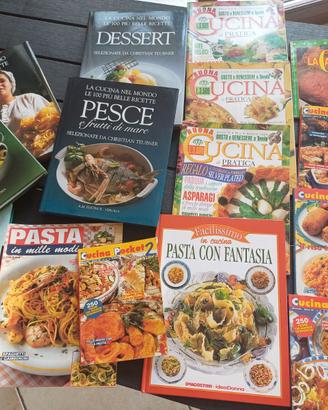 Collezzione libri da cucina