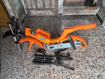 piaggio bravo moped ricambi telaio forcella