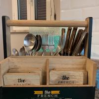 Portaposate Vintage Industriale