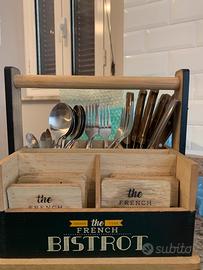 Portaposate Vintage Industriale