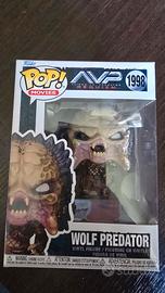 FUNKO POP AVP Alien Vs Predator Wolf Predator nuov