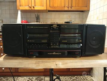 JVC PC V88 radio cassette  boombox vintage.