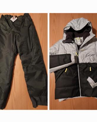 Completo giacca e pantalone da sci nuovo