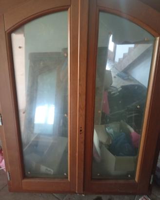 3  FINESTRE IN LEGNO MASSICCIO A SOLI 1000 EURO