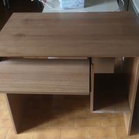 scrivania porta PC con slot per case