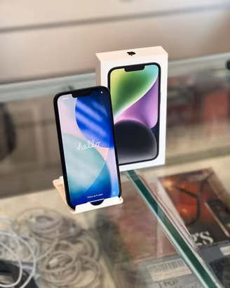 iPhone 14 128GB-Mezzanotte-Garanzia 12 Mesi
