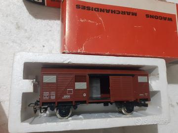 carro merci modellismo ferroviario h0 