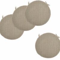 Cuscini per Sedie Gemitex Rotondi Beige 