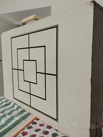 Tavolino pieghevole in valigetta 