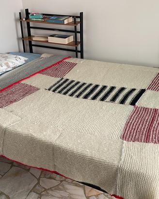 Rete letto e materasso 130x190 cm