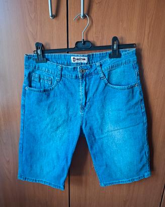 jeans uomo bermuda