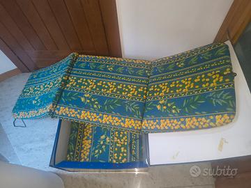 cuscini per sdraio da giardino 