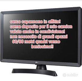 Monitor con messaggio